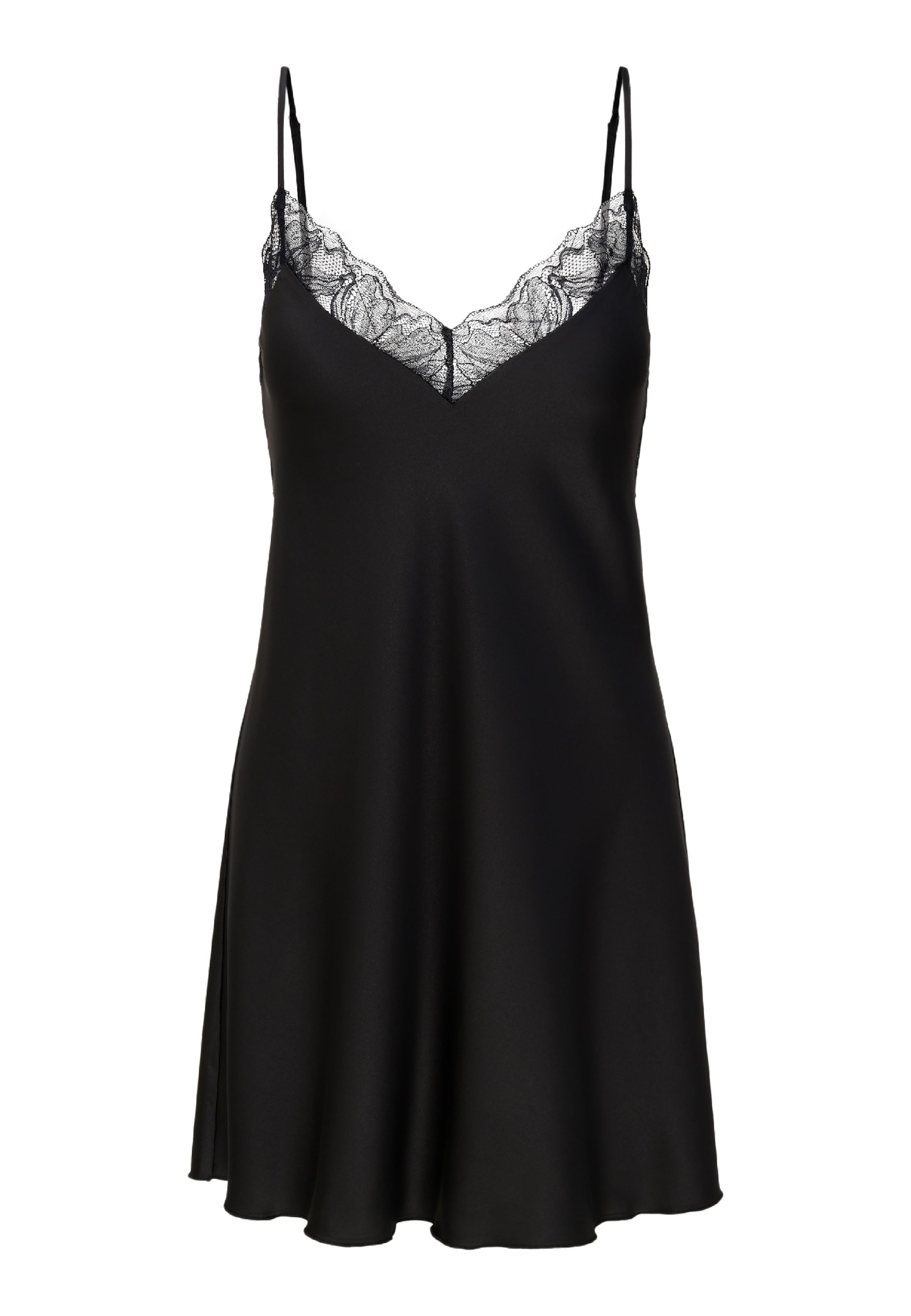 LingaDore Negligee in Black: front