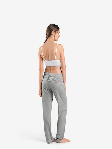 Hanro Regular Athletic Pants ' Yoga ' in Grey