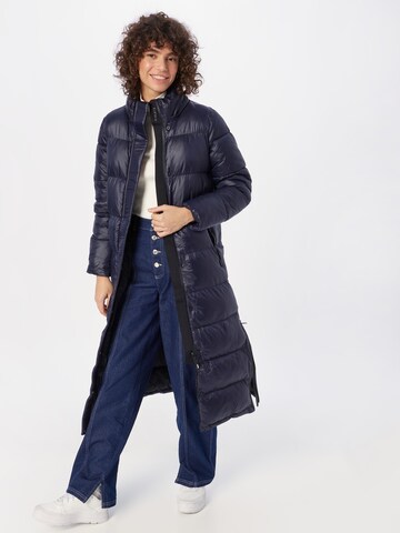mėlyna khujo Žieminis paltas