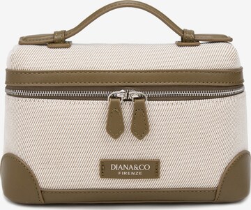 Borsa a tracolla 'Borsa a Mano Strutturata Diana & Co Firenze con Tracolla Regolabile e Dettagli Ecopelle' di Diana&Co. in verde: frontale