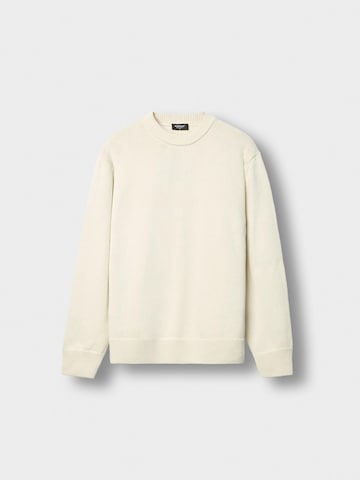 Burocs Pullover in Weiß: Vorderseite