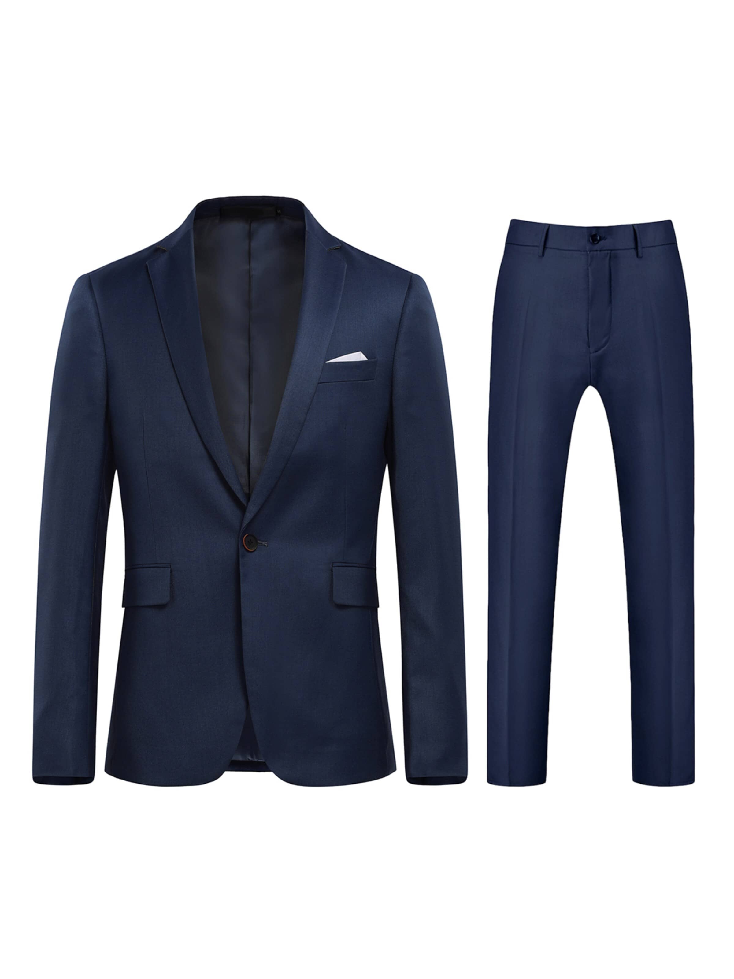 YOUTHUP Suit 'Kavalier' in Blue: front