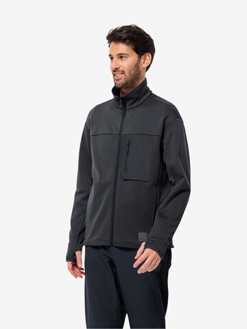 Veste de sport 'BIKE COMMUTE' JACK WOLFSKIN en gris : devant