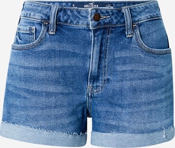 HOLLISTER Regular Jeans in Blauw: voorkant