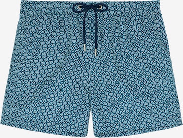 HOM Board Shorts ' Adriano ' in Blue: front