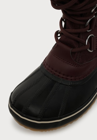 SOREL - Botas de neve 'Carnival' em vermelho