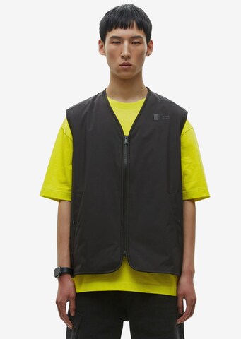 Gilet de sport Marc O'Polo en noir : devant