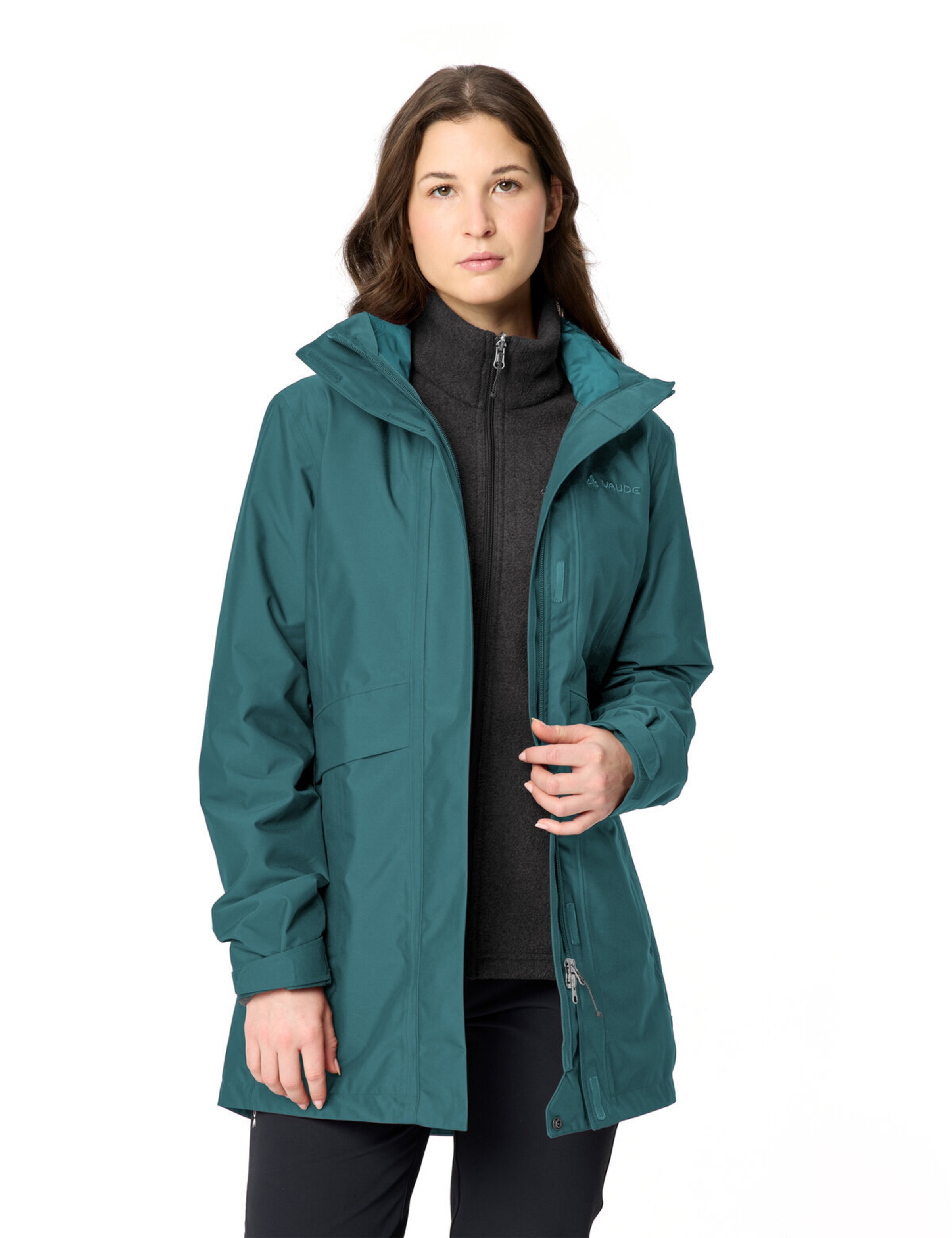 VAUDE Outdoorjacke 'Idris IV' in Grün