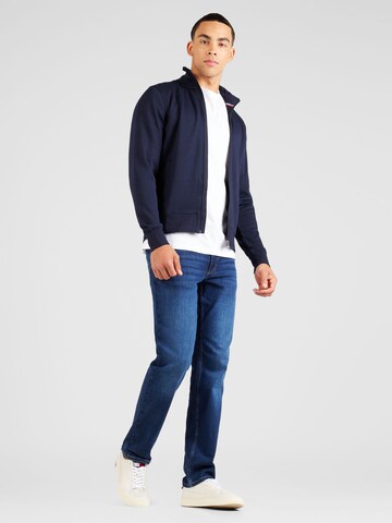 TOMMY HILFIGER Sweatjacke in Blau