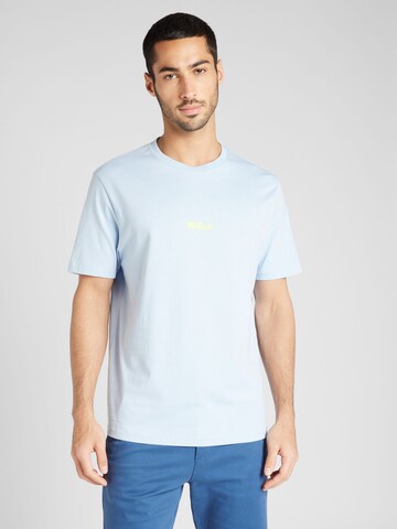 HUGO - Camiseta 'Dindion' en azul: frente