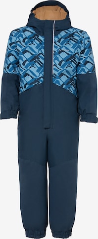 VAUDE Athletic Suit 'KD Snow Cup OVL II' in Blue: front
