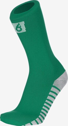 OUTFITTER Athletic Socks 'OCEAN FABRICS TAHI' in Green: front