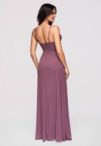 Robe de soirée Ombre en violet