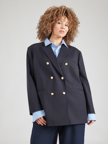 Blazer Tommy Hilfiger Curve en bleu : devant