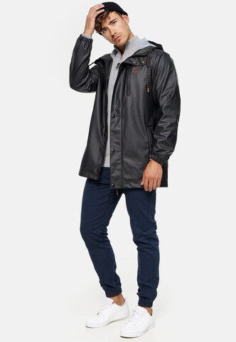 INDICODE JEANS Between-Season Jacket in Black