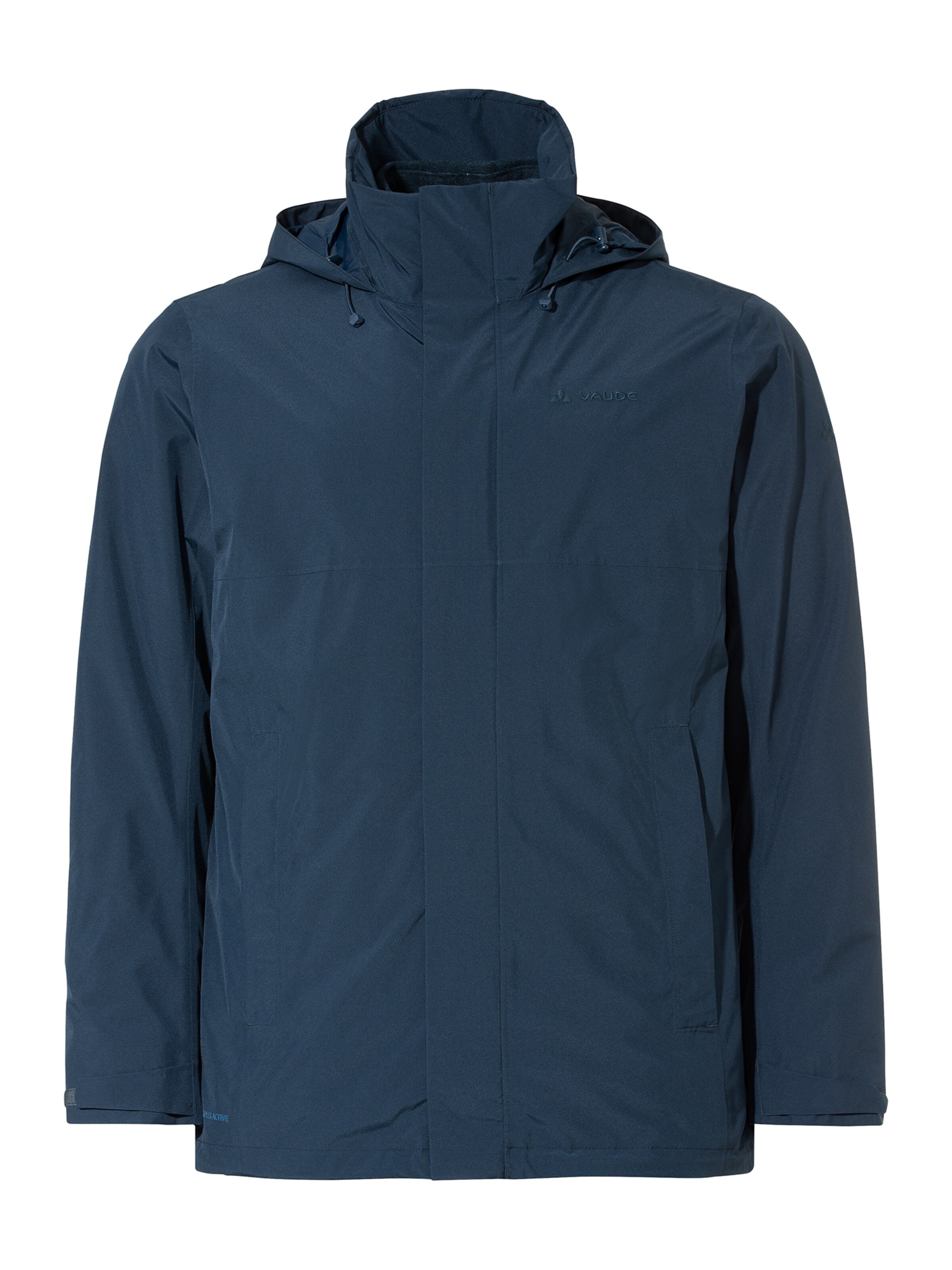 VAUDE Outdoorjacke 'M Rosemoor 3in1 J' in Blau: Vorderseite