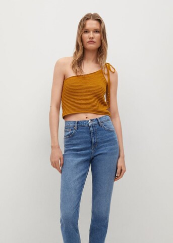 MANGO Tapered Jeans newmom in Blau