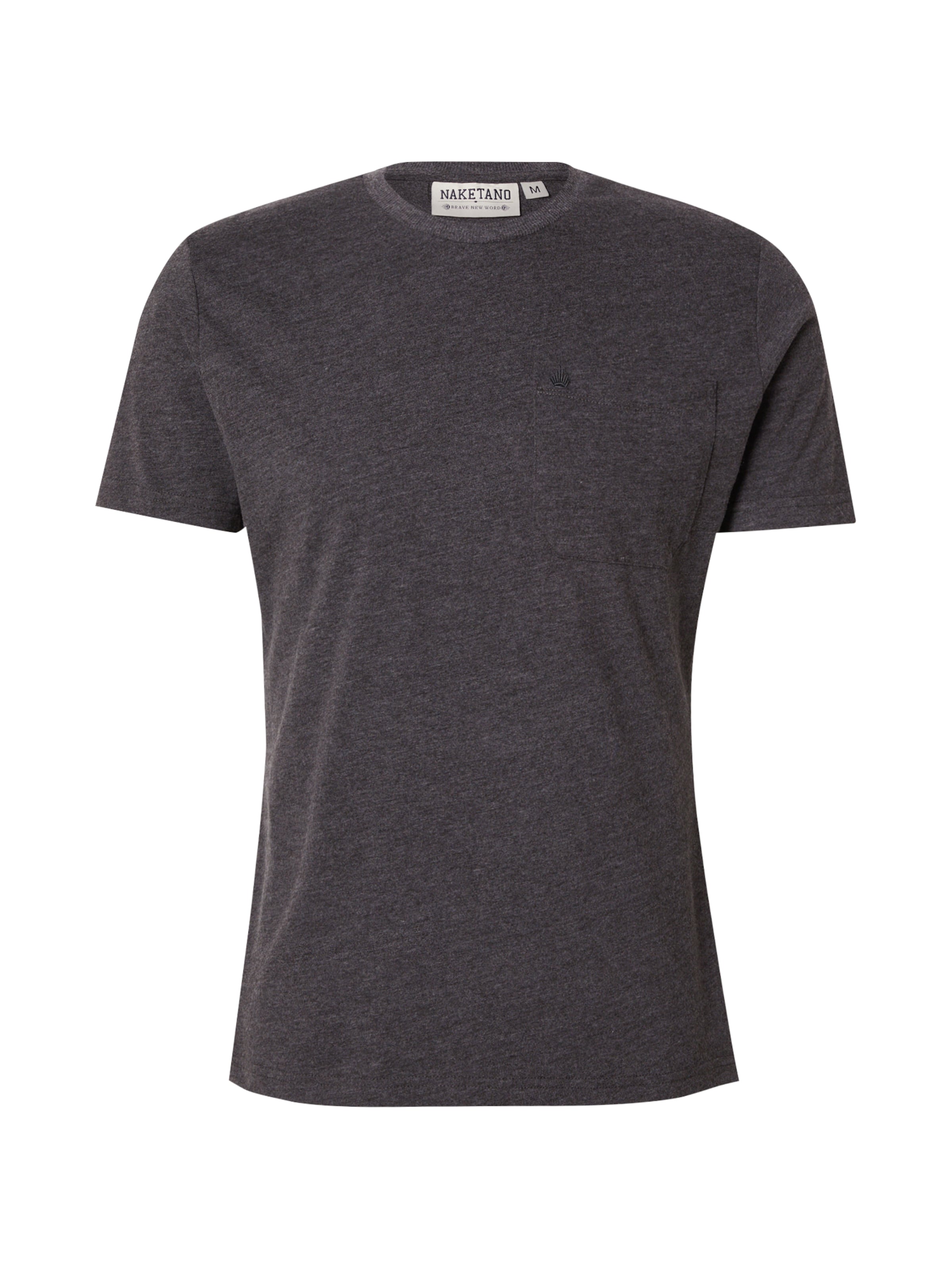 naketano Tričko - Sivá: predná strana