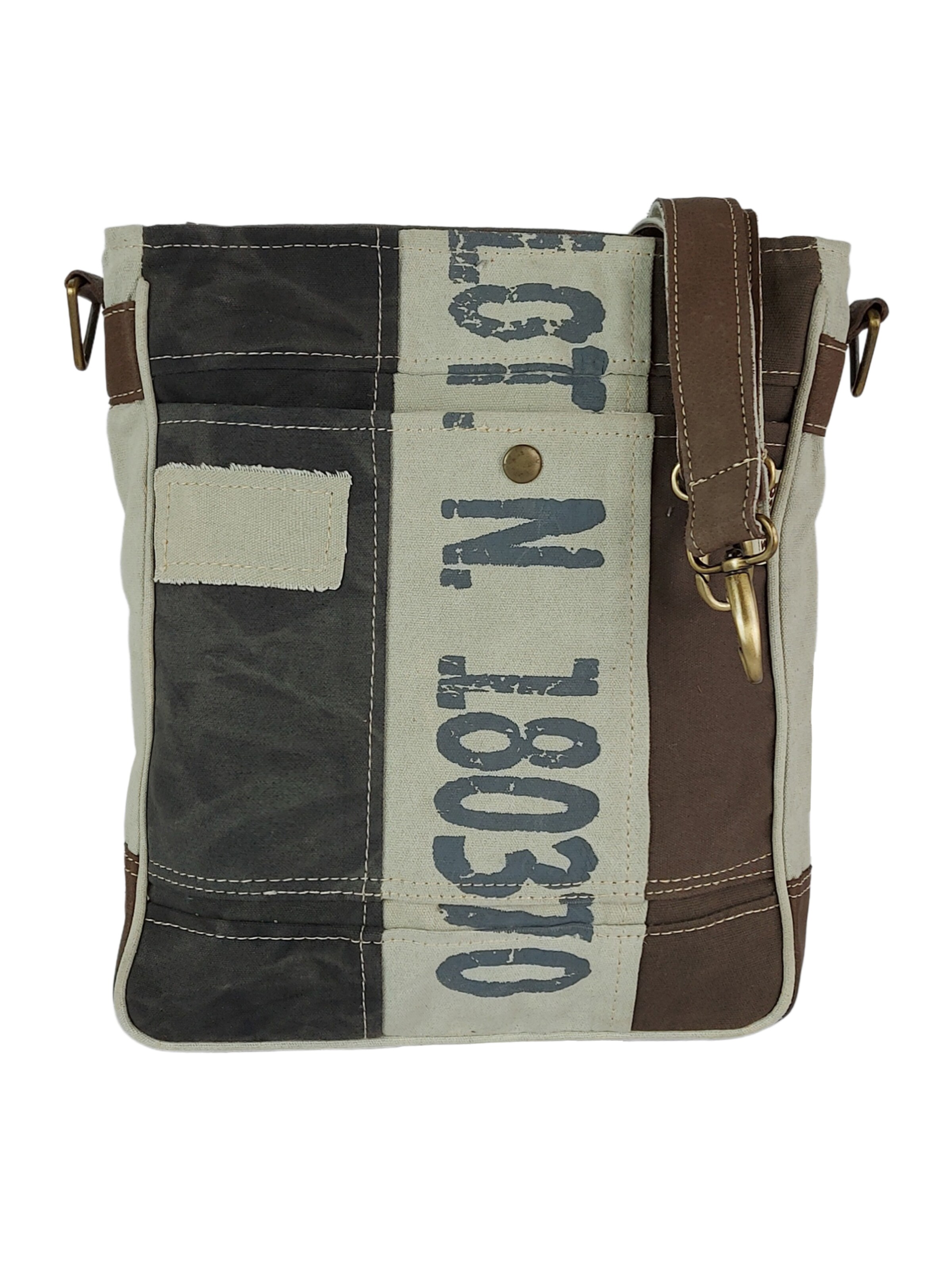 Sunsa Crossbody Bag 'Sunsa' in Beige: front