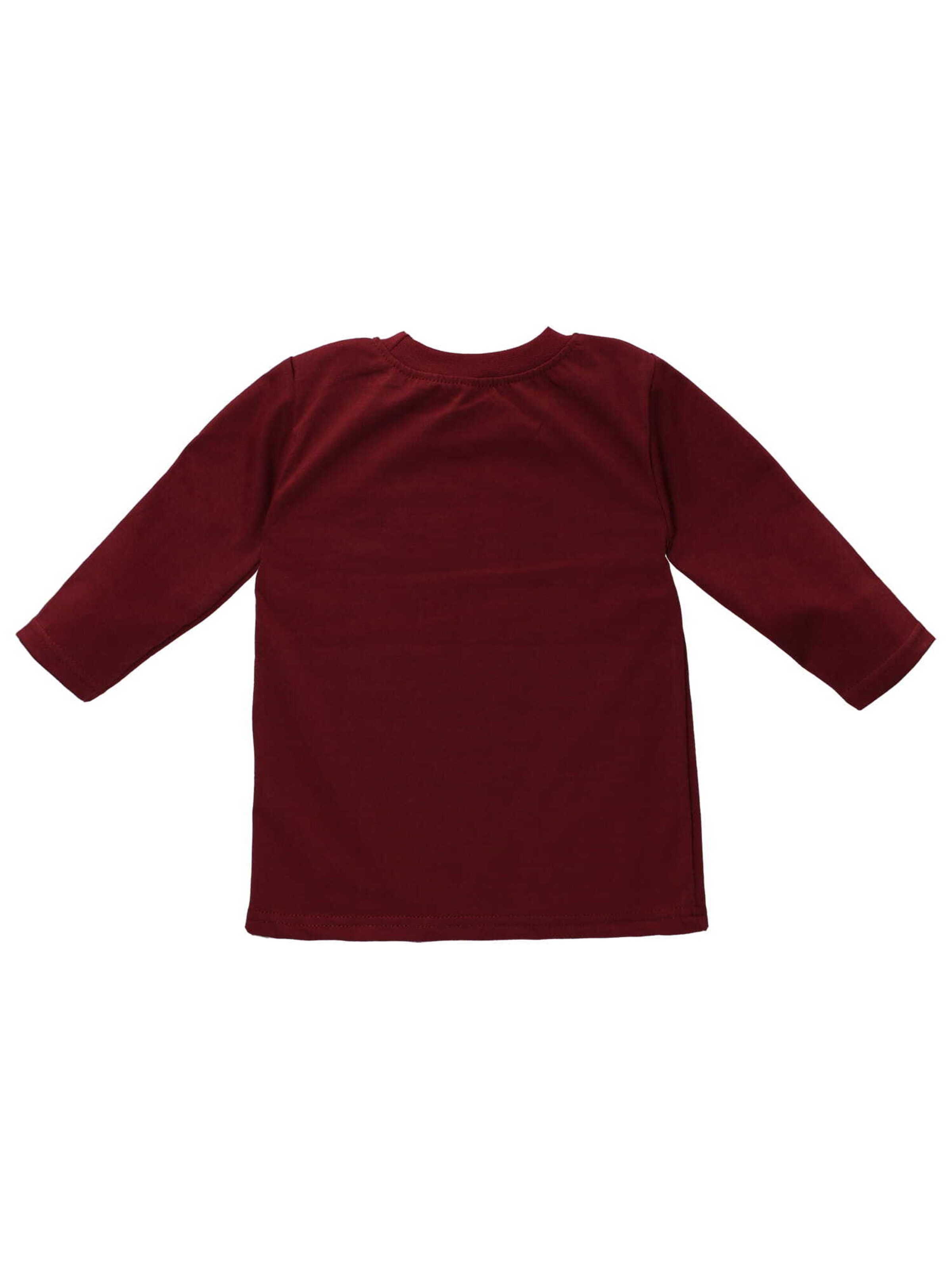 Baby Sweets Schlafshirt 'Bruno der Eisbär' in Rot