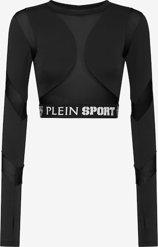 Plein Sport - Top deportivo en negro: frente