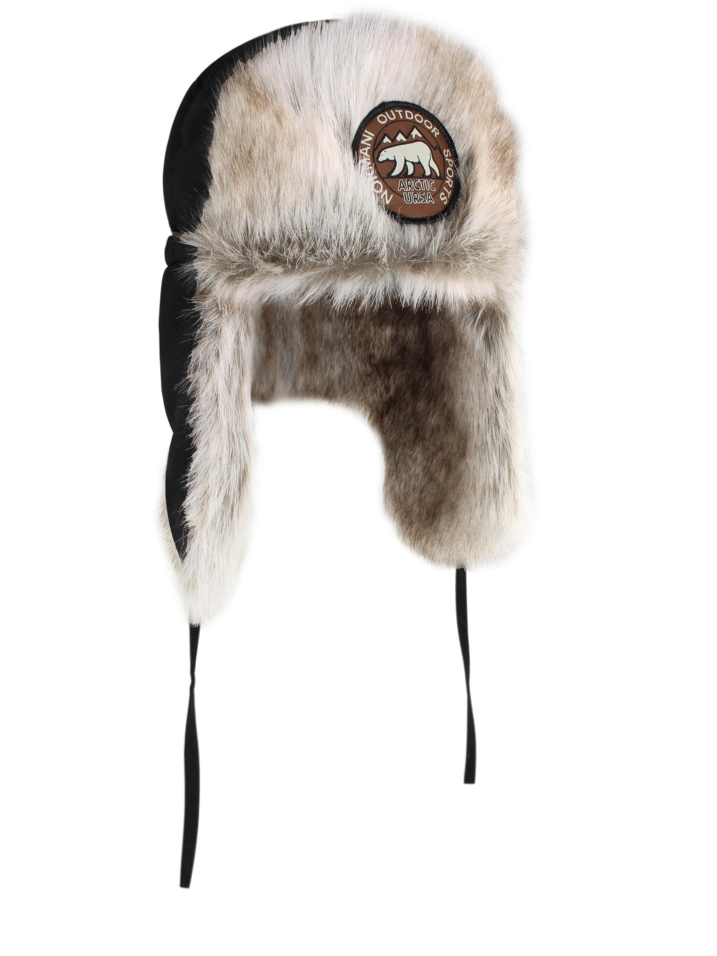 normani Mütze ' Arctic Ursa ' in Schwarz: Vorderseite