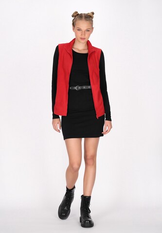 Gilet di myMo ROCKS in rosso