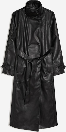 Bershka Välikausitakki koossa XS värissä musta, Tuotenäkymä