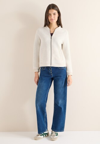 CECIL Sweatjacke in Beige