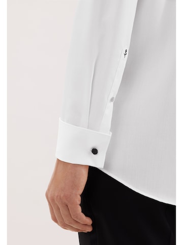 Coupe regular Chemise business SEIDENSTICKER en blanc
