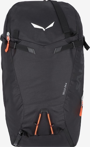 SALEWA Sports Backpack in Black: front