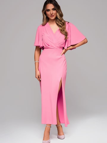 Ombre Evening dress in Pink