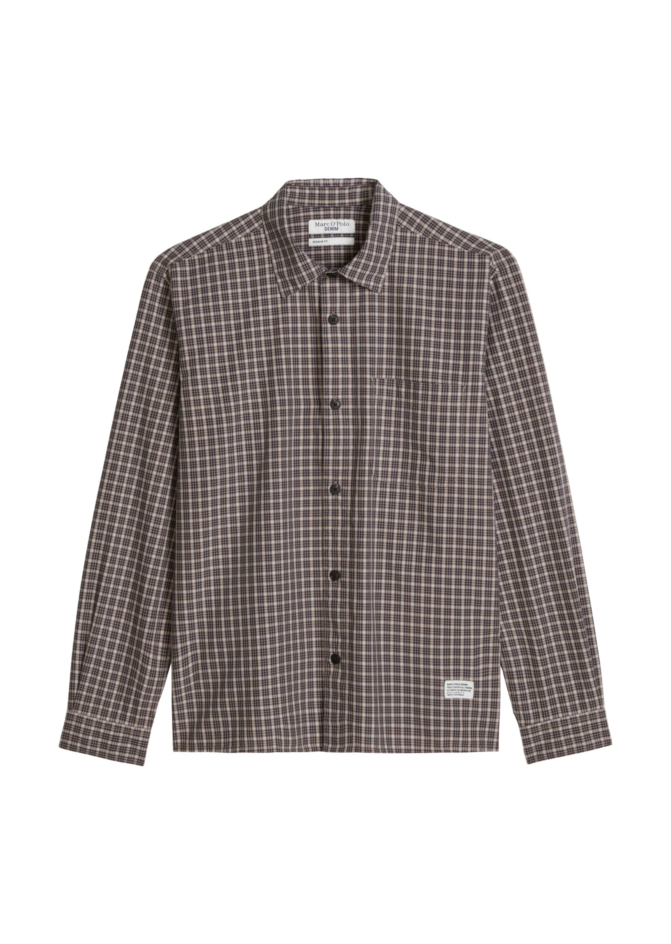 Marc O'Polo DENIM Regular fit Button Up Shirt in Beige: front