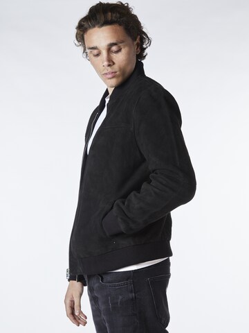 Veste mi-saison 'Mikey Bomber Sued' Bolongaro Trevor en noir