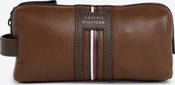 Trousses de toilette TOMMY HILFIGER en marron : devant