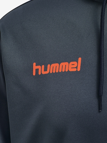 Hummel Sportsweatshirt in Blauw