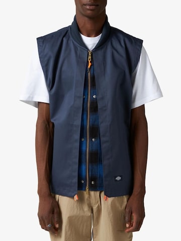 Gilet di DICKIES in blu: frontale
