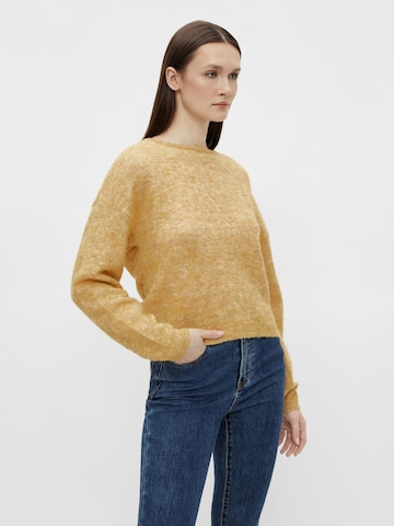 Pull-over 'Julie' OBJECT en jaune : devant