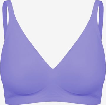 cfab (formerly creamy fabrics) BH 'Comfort Push-Up BH' in Lila: Vorderseite