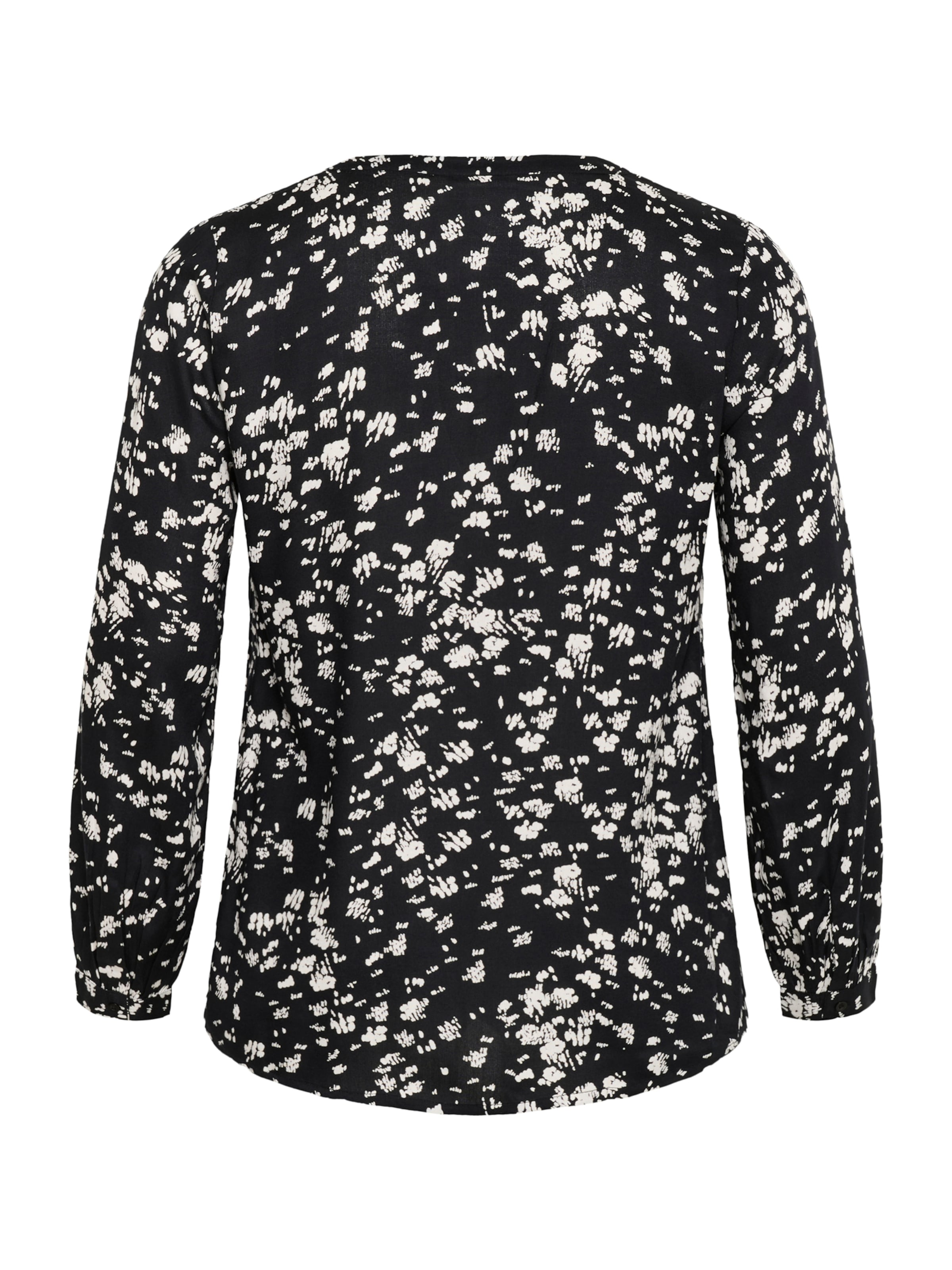 KAFFE CURVE Bluse 'Bella' in Schwarz