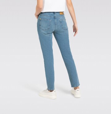 MAC Skinny Jeans 'Melanie' in Blau