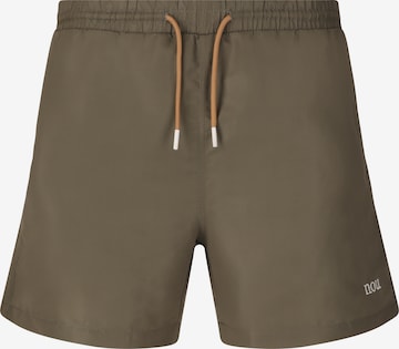 NOU Boardshorts 'Veritas' in Grün: Vorderseite