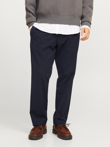 Regular Pantalon à plis 'JPSTKane Edwin' JACK & JONES en bleu : devant