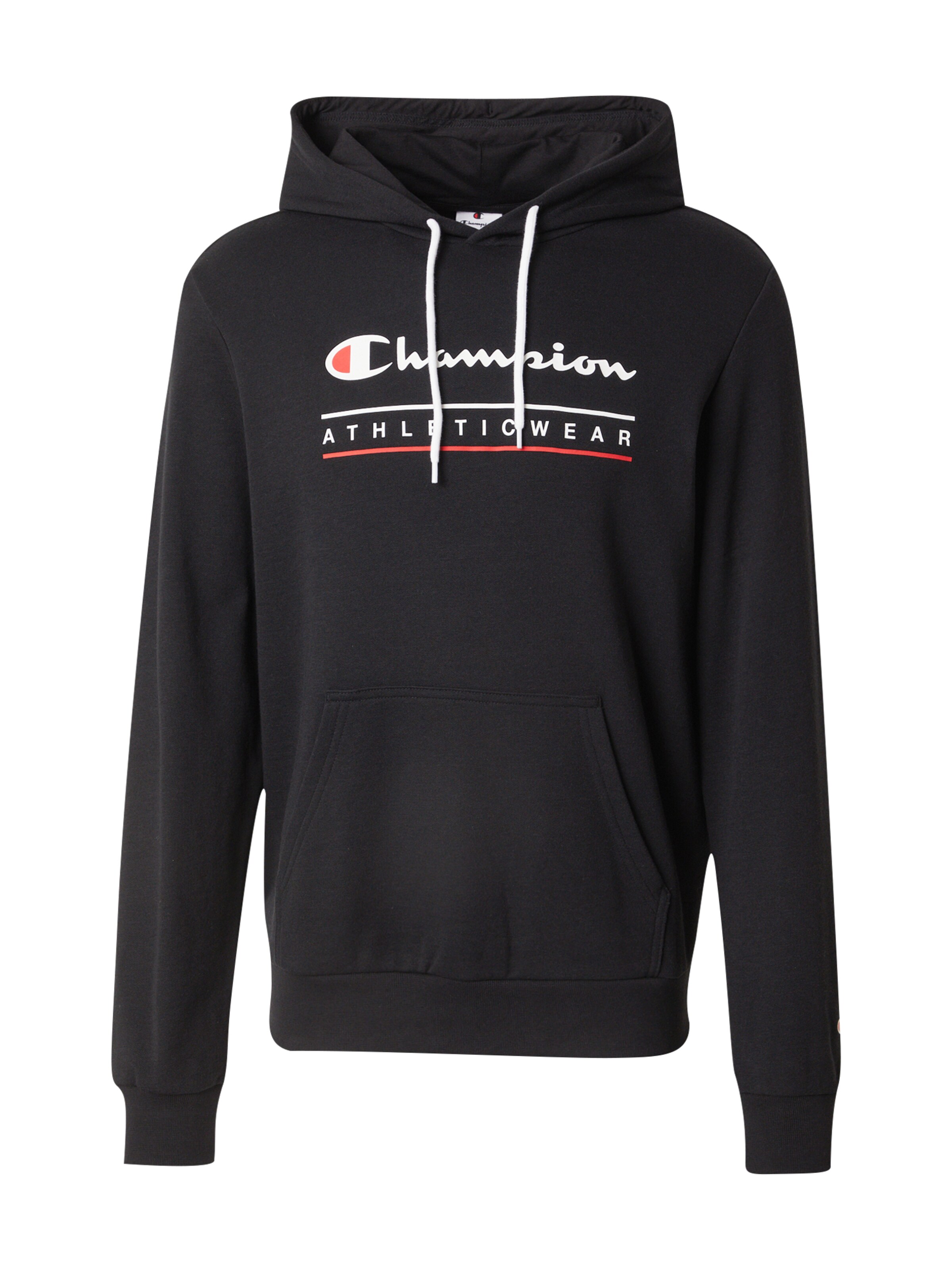 Champion Authentic Athletic Apparel Μπλούζα φούτερ σε μαύρο: μπροστά