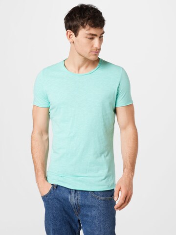 Key Largo T-Shirt 'BREAD' in Blau: Vorderseite
