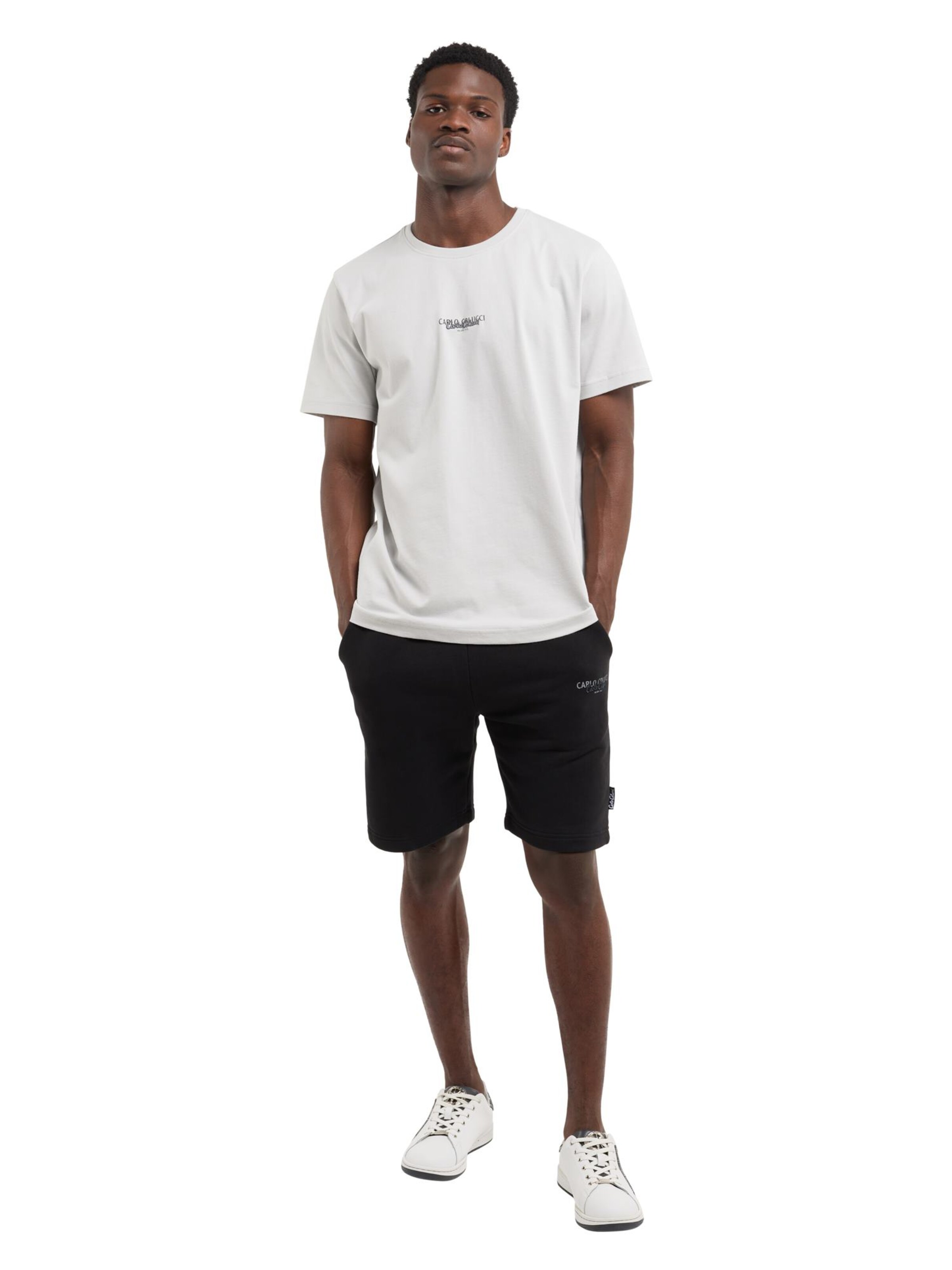 T-Shirt ' De Salvador ' Carlo Colucci en blanc