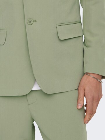 Only & Sons Regular fit Blazer in Green
