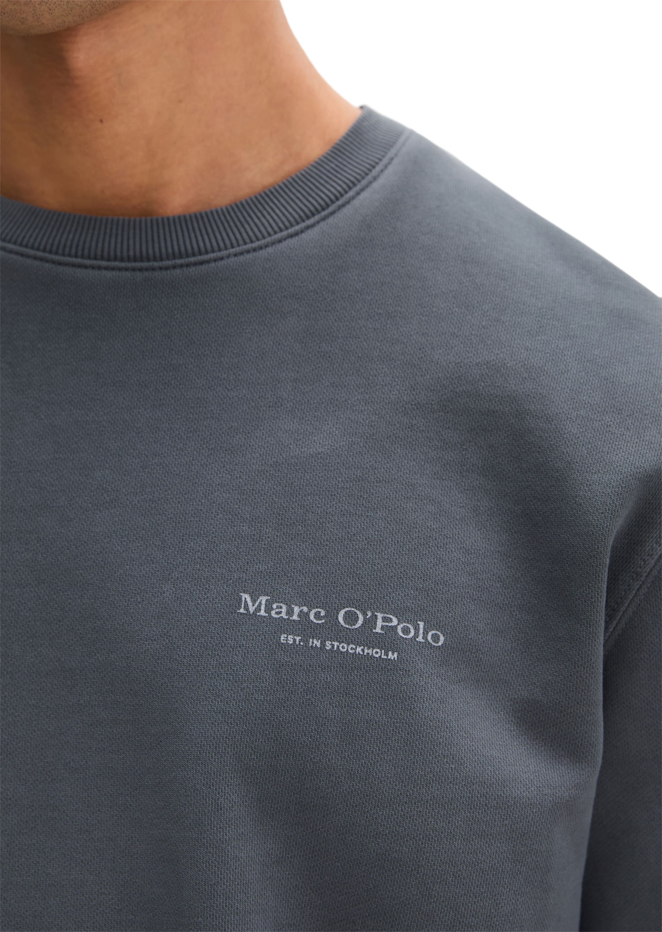 Marc O'Polo Sweatshirt in Grau