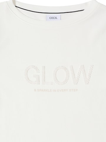 T-shirt CECIL en blanc