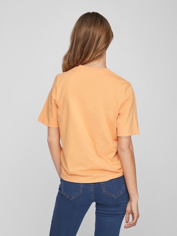 VILA - Camiseta 'DREAMERS' en naranja